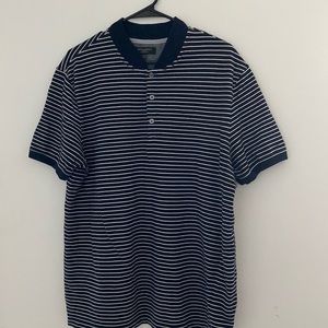 XL slim fit Banana Republic striped polo shirt